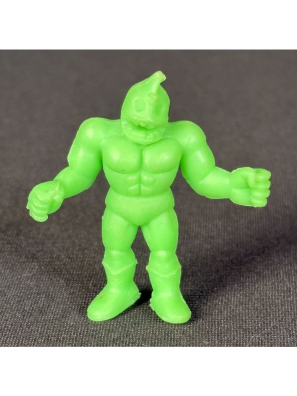 M.U.S.C.L.E. Muscle Men Muscles Kinnikuman Kinkeshi #052 Jaws Man Green Lime